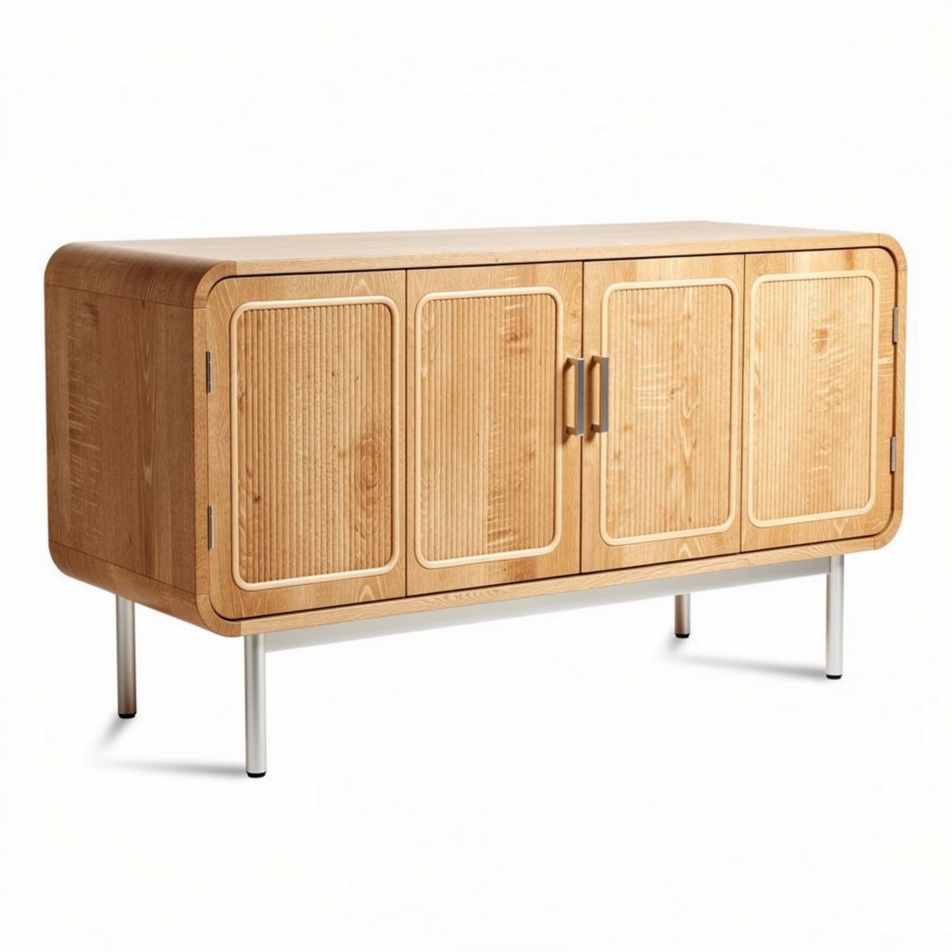 Dressoir van multiplex voor de eetkamer - 150 x 45 x 75cm